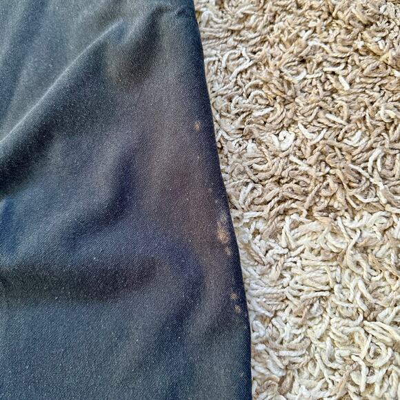 Dickies Black Faded Chino Pants Logo Workwear Mens 34x32 - Picture 8 of 13